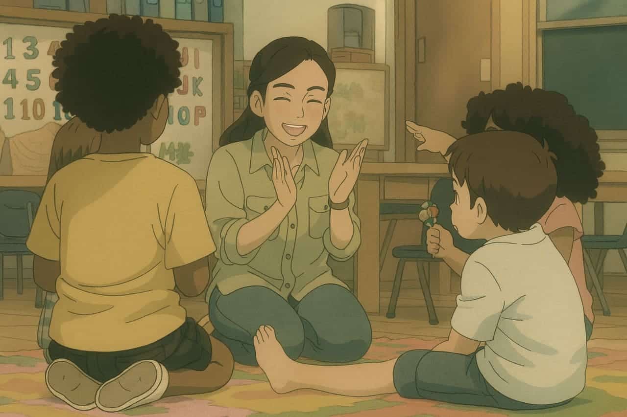 Se présenter efficacement aux enfants