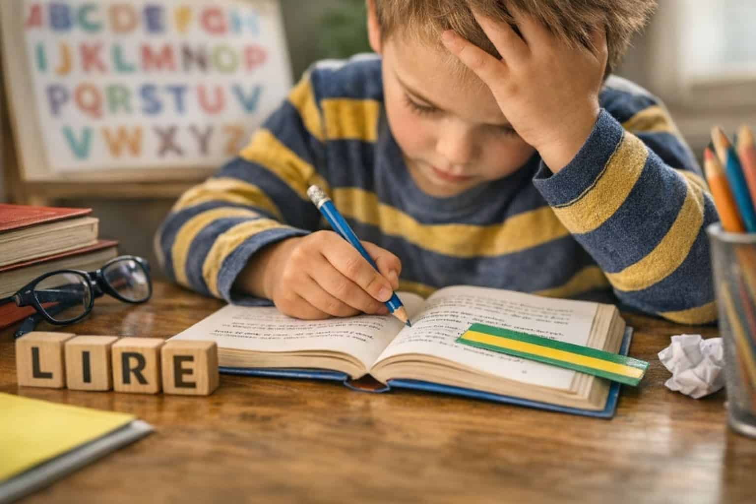 Méthodes simples pour aider un enfant qui a des difficultés à lire