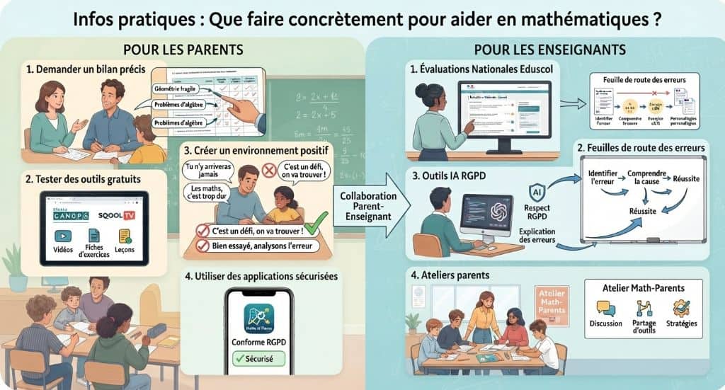 Infos pratiques : Que faire concrètement ?