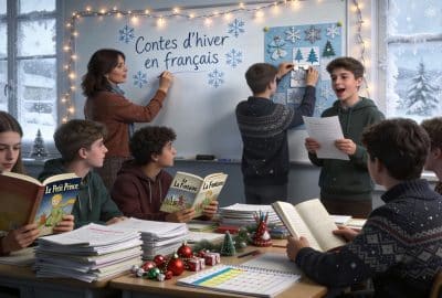 Comment organiser un cours de français de 4ème juste avant les vacances d&rsquo;hiver ?
