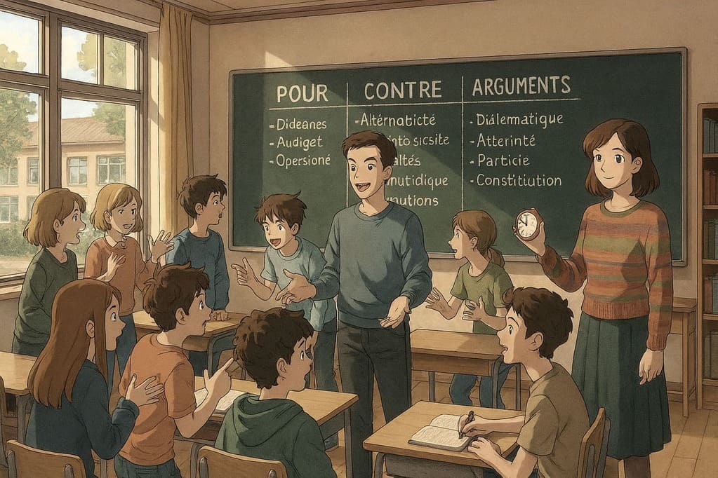 Conseils pour trouver un sujet de débat intéressant en classe de 3ème