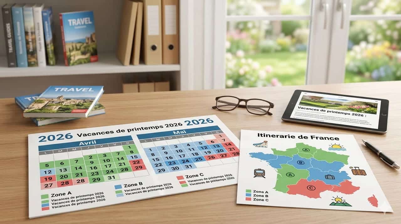 Vacances de printemps 2026 : les dates officielles par zone (A, B, C)