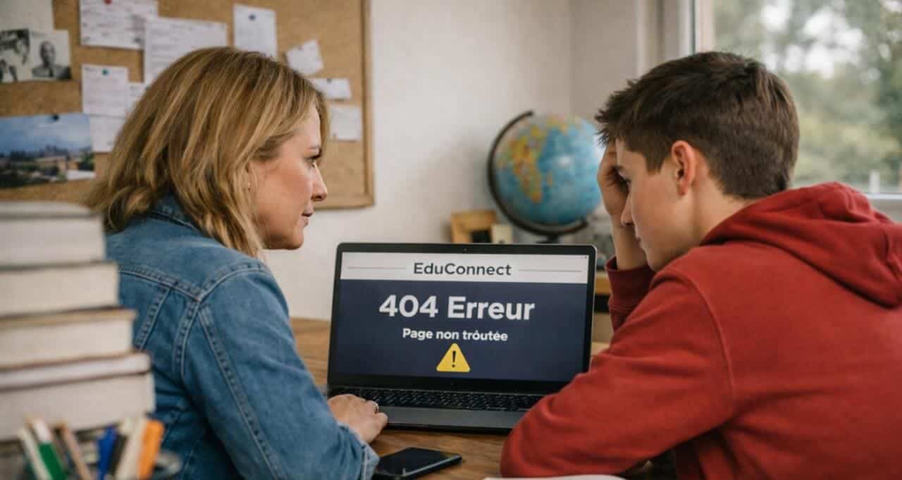 Code 404 sur EduConnect : solutions immédiates pour parents (et élèves) perdus