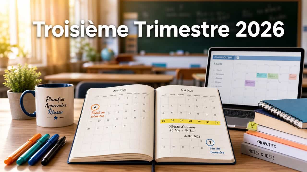 Éducation : ce qu’il faut savoir pour le troisième trimestre 2026