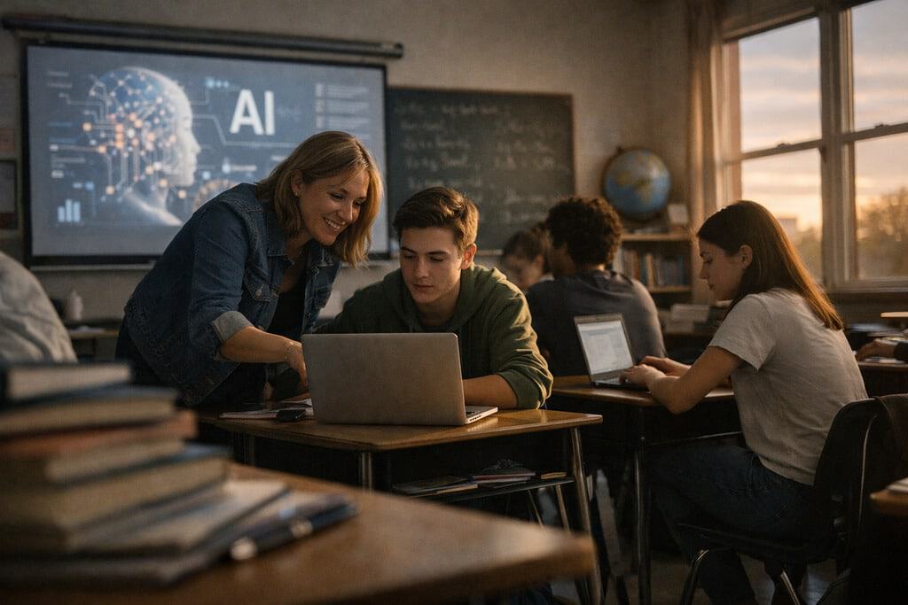 L&rsquo;utilisation de l&rsquo;IA en classe : l&rsquo;avis qui change tout