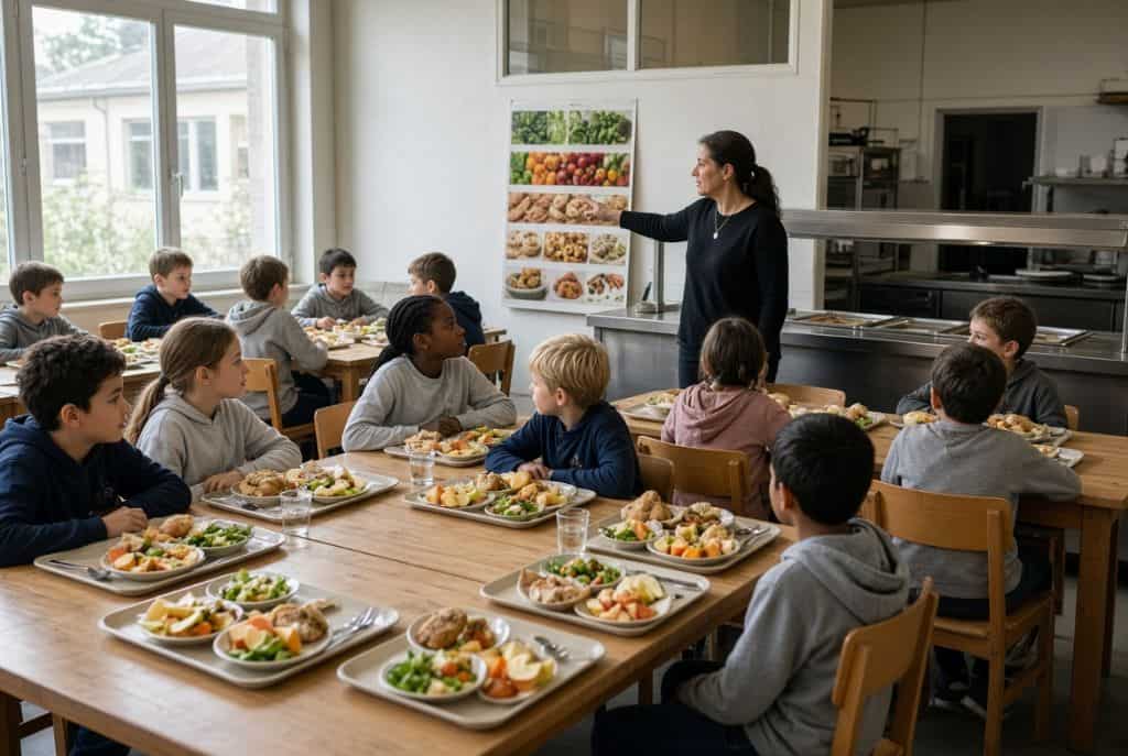 Bien manger à la cantine scolaire : le défi du goût